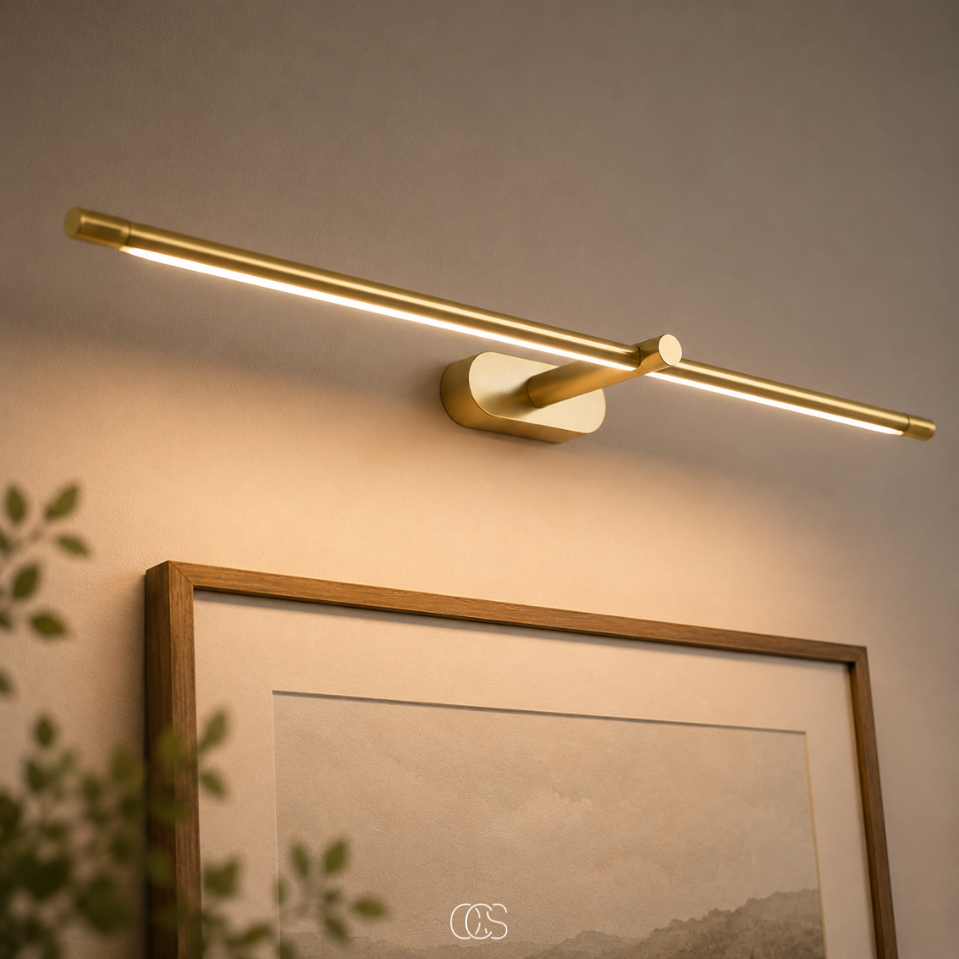 LUMEVRA - Sculptural LED Wall Lamp for Warm Ambient Light