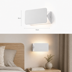 VELIQRA - Adjustable LED Wall Lamp for Sculpted Ambient Light