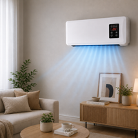 KELVORA - Wall-Mounted Heater Fan With Drying Rack For Year-Round Comfort