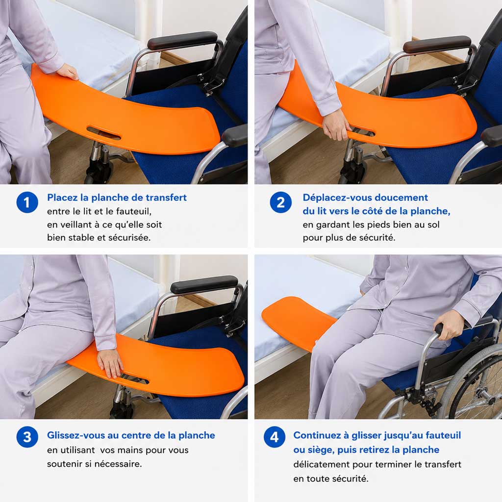 MOVELYN - Transfer Board for Safer Seated Mobility