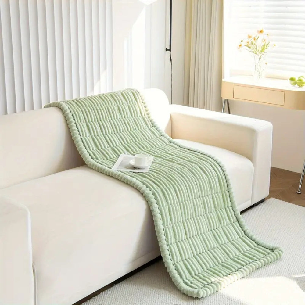 PLEVORA - Pleated Sofa Cover That Protects and Defines Your Seating
