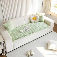 PLEVORA - Pleated Sofa Cover That Protects and Defines Your Seating