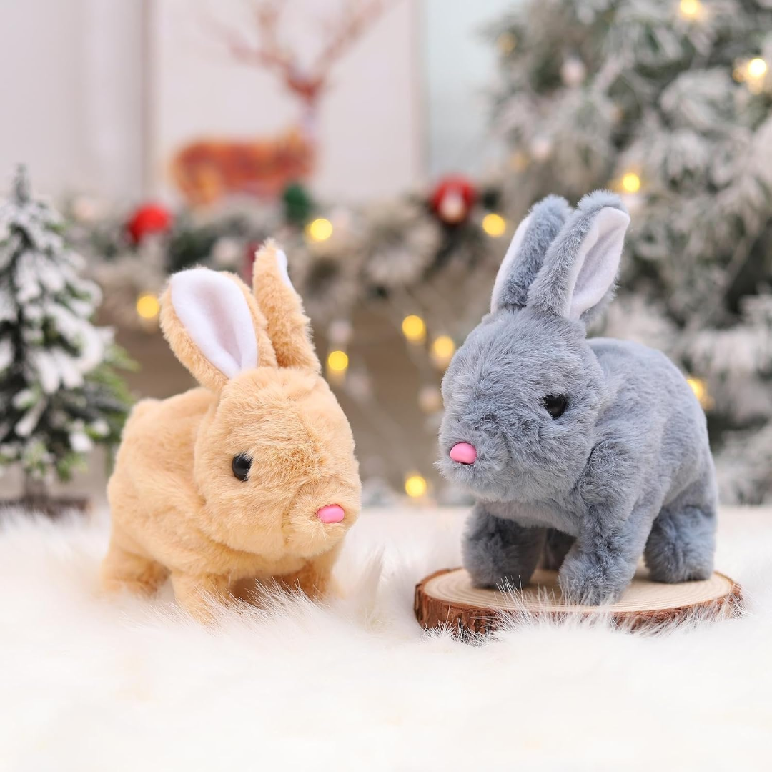WIGGLOP - Interactive Plush Bunny That Hops and Inspires Play