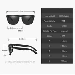 POLARVISTA - Polarized UV400 Sunglasses for Clear Outdoor Vision