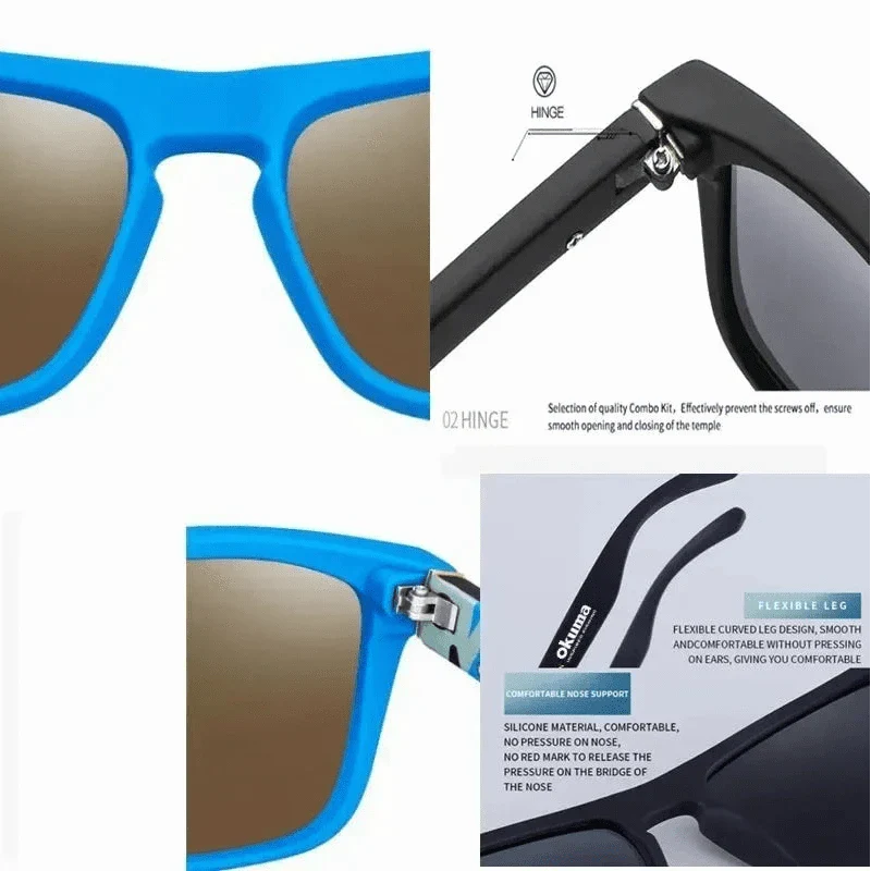 POLARVISTA - Polarized UV400 Sunglasses for Clear Outdoor Vision