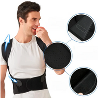POSTURELIFT - Adjustable Back Brace for Discreet Posture Support
