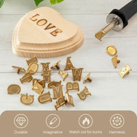 SCORVIA - 58-Piece Engraving And Woodburning Kit For Precise Crafts