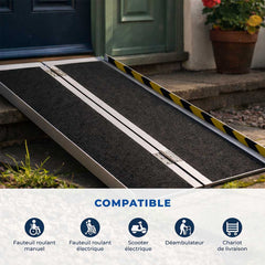 RAMVILO - Portable Folding Access Ramp for Easier Mobility