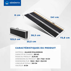 RAMVILO - Portable Folding Access Ramp for Easier Mobility