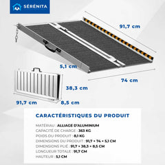 RAMVILO - Portable Folding Access Ramp for Easier Mobility