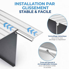 THRESIVA - Wheelchair Threshold Ramp for Smoother Doorway Access