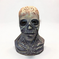 SKULVORA - Latex Skull Mask for a Striking Horror Costume