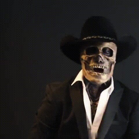 SKULVORA - Latex Skull Mask for a Striking Horror Costume