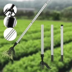 WEEDGONE - Stand-Up Weed Puller for Root Removal Without Bending