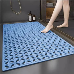 AQUVESSA - PVC Bath Mat For Steadier Footing In Wet Spaces