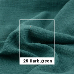 ROSAVEN - Textured Cotton Gauze Table Runner for Romantic Tables