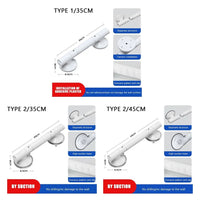 Fashion Anti Slip Hand Grips Shower Tub Grab Handle Safety Bathroom Aid Bath Hardware Safe Handle Handrail Grip Rail