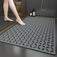 AQUVESSA - PVC Bath Mat For Steadier Footing In Wet Spaces