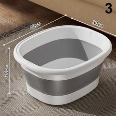 FOLDARA - Foldable Massage Foot Bath for Relief and Easy Storage