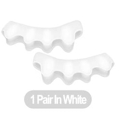 TOEVIRA - Rubber Toe Separators for Bunion Relief and Better Alignment