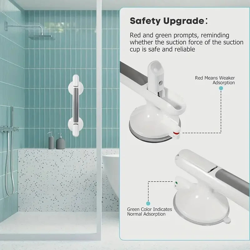GRIPLORA - No-Drill Suction Grab Bar for Added Stability