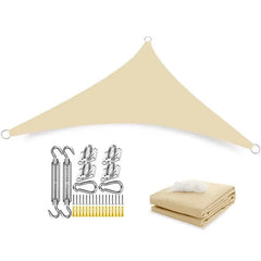 CANOPYWAVE - Sculptural Triangle Shade Sail for Cooler Outdoor Living