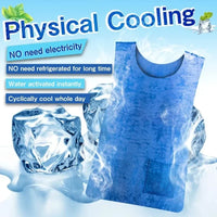 HYDROCOOL – Water-Activated Cooling Vest for All-Day Summer Comfort