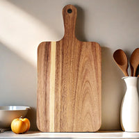 CARVYRA - Sculptural Acacia Cutting Board for Prep and Display
