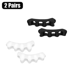TOEVIRA - Rubber Toe Separators for Bunion Relief and Better Alignment
