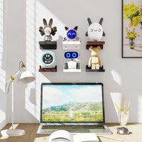 ORNELIQ - Mini Wood Shelves to Frame Statement Seating