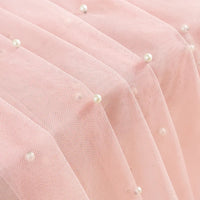 VEILORA - Pearl Gauze Table Runner for Romantic Table Styling