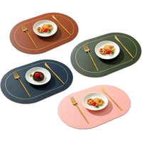MATELYS - Leather Placemats That Protect And Define Your Table