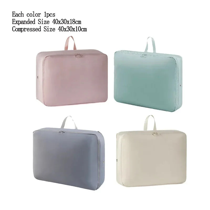 STOWIVA - Compression Storage Bag Set for Clutter-Free Closets