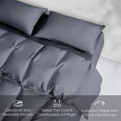 BAMELIA - Bamboo Viscose Bedding Set for Silky, Breathable Comfort