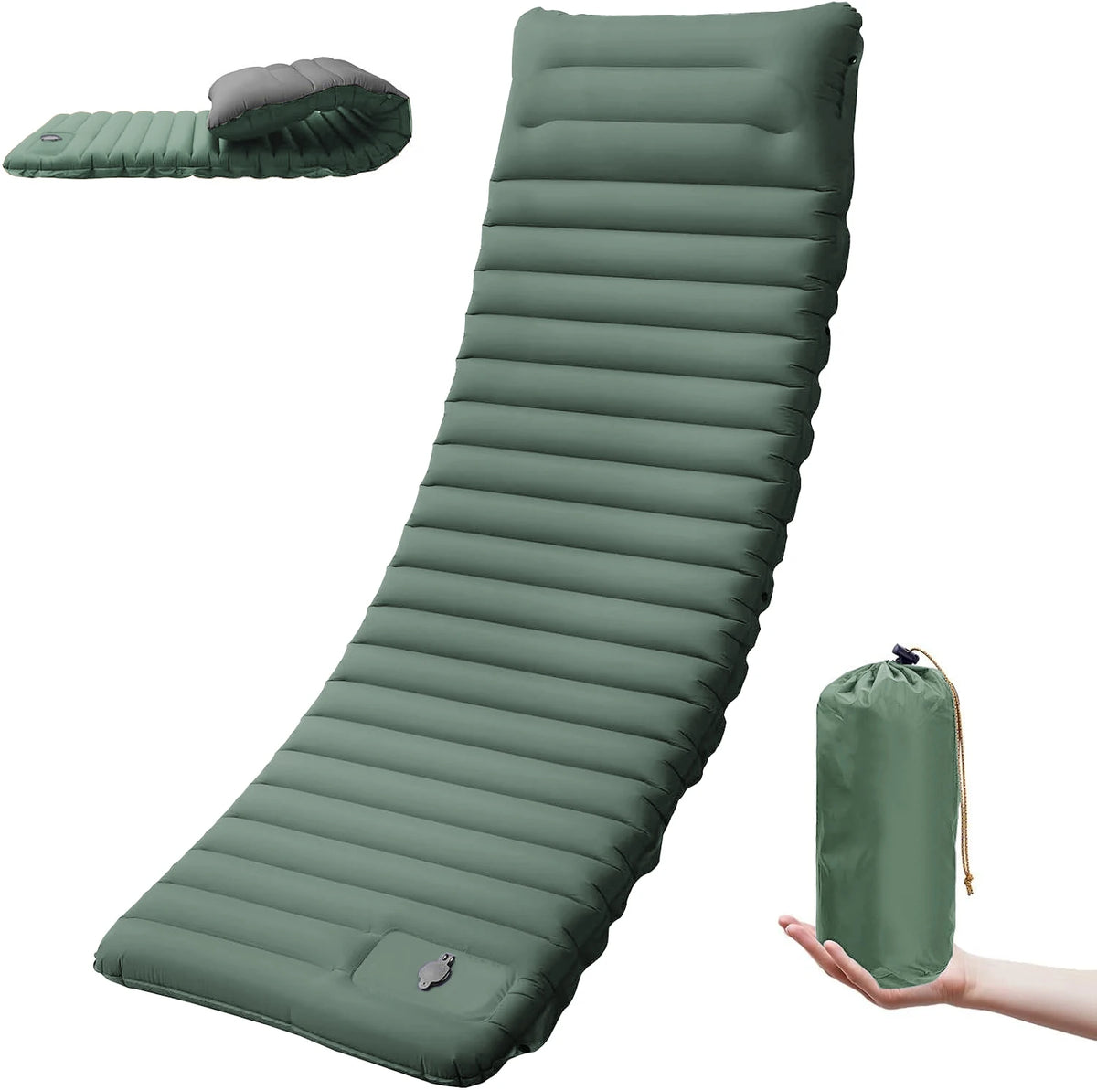 NESTIQO - Modular Self-Inflating Camping Pad for Cushioned Sleep