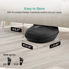 TRELUNO - Heated Kneading Foot Massager for Tired Feet