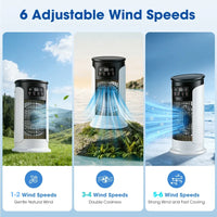 CLIMAFUSION - Portable Air Cooler for Comfortable Small Spaces