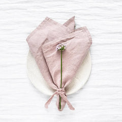 LINUVIA - Pure Linen Napkin Set for Artfully Layered Tables