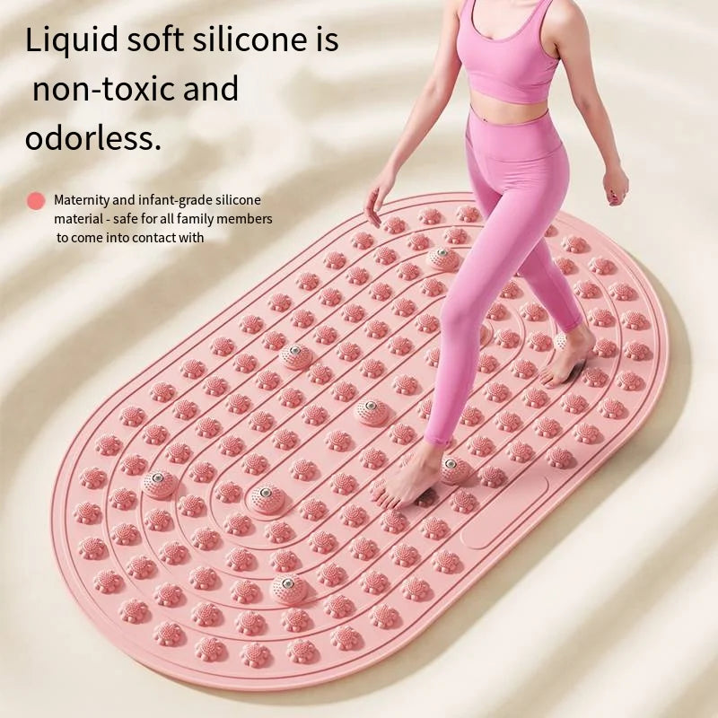 TALUNEA - Foldable Foot Massage Mat for Portable Fatigue Relief