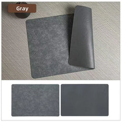 HEATLUNE - Faux Leather Placemats for a Refined, Protected Table