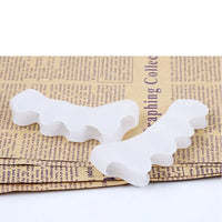 Protective Toe Separator Suitable Bunion Yoga Gel Silicone Hammer Toes Corrector for Women Men Straighteners Overlapping 1 Pair