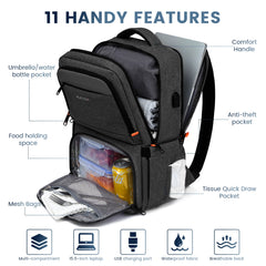 PACKVORA - Waterproof Outdoor Backpack for Organized Adventures