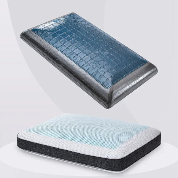 GELDREAM – Double-Sided Gel Cooling Memory Foam Pillow for Restful Sleep