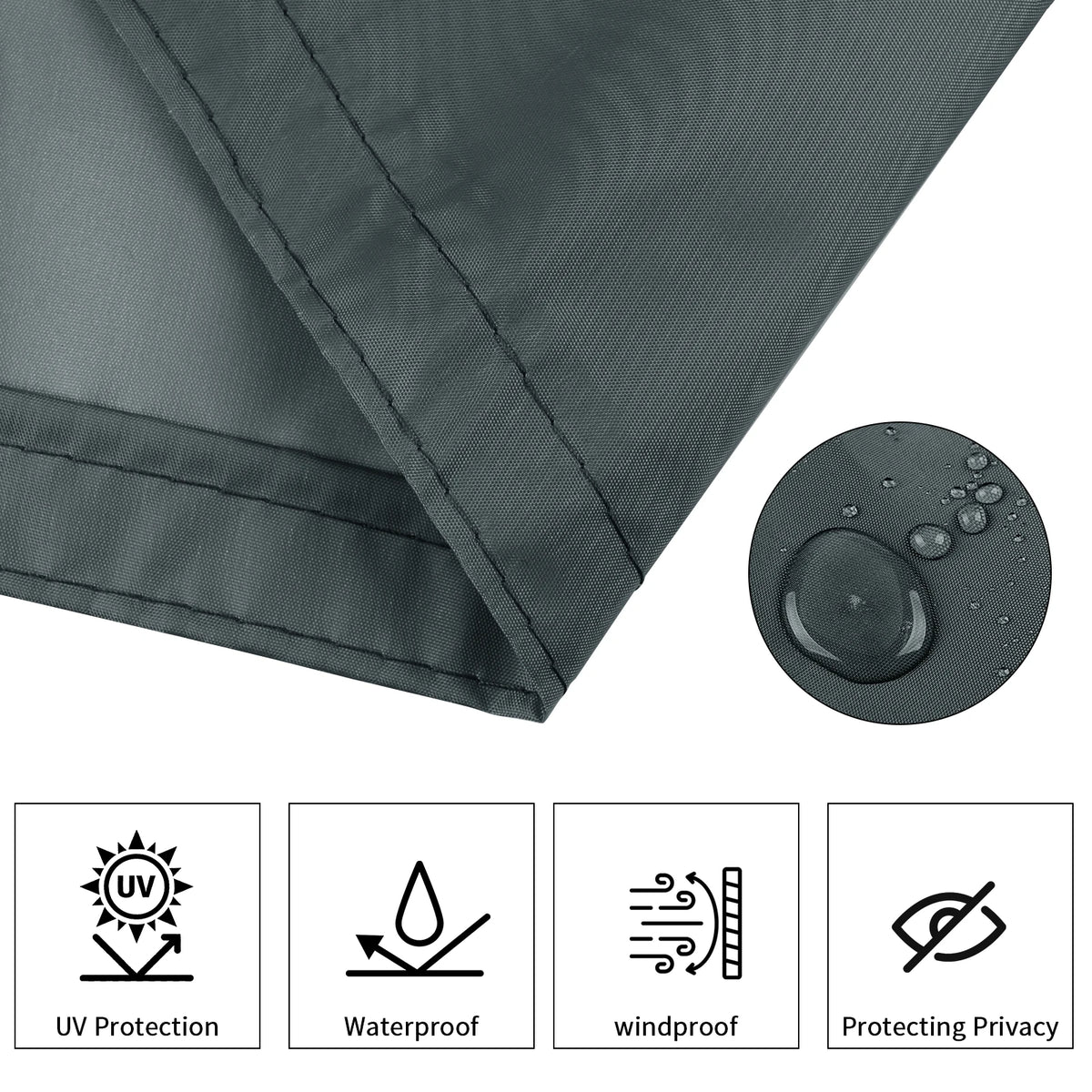 PRIVANET - Outdoor Shade Cloth for Private, Comfortable Spaces