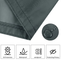 PRIVANET – Outdoor Privacy Shade Cloth for Deck, Fence, and Terrace
