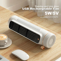 COOLSPIRE - Compact Tower Fan for Quiet Personal Cooling