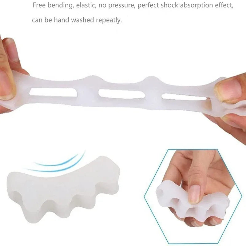 TOELORA - Gel Toe Separators for Bunion Alignment and Relief