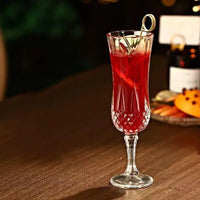 Vintage Crystal Glass Spirits Goblet Cup Cocktail Goblet Engraved Wine Glass Whisky Cups Juice Cup Beer Mug Home Bar Drinkware