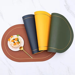 MATELYS - Leather Placemats That Protect And Define Your Table