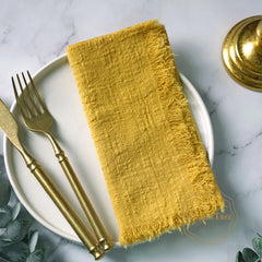 TAVRINA - Cotton Napkin Set for Artfully Layered Tablescapes